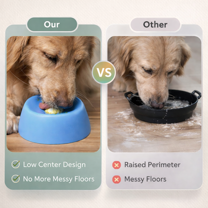 Interactive Lick Treat Dog Bowl