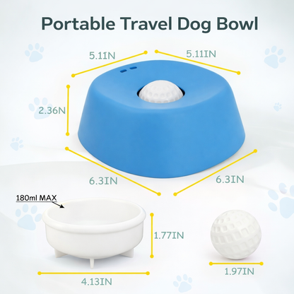 Interactive Lick Treat Dog Bowl