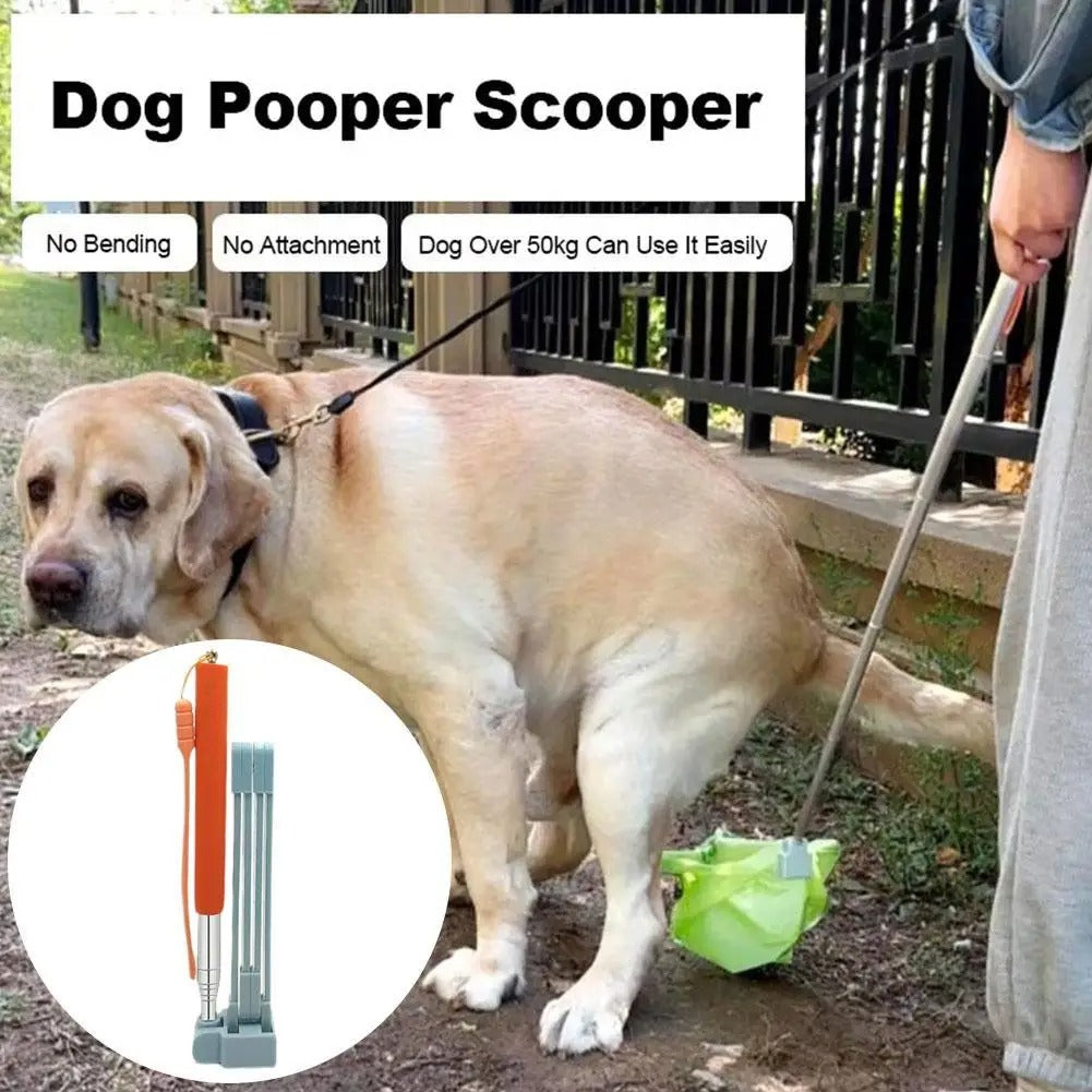 Long-Handle Pet Waste Grabber