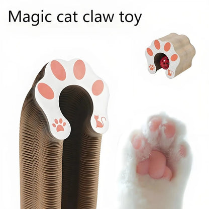Interactive Accordion Cat Scratcher