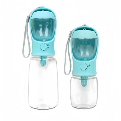 2-in-1 Pet Travel Feeder Bottle