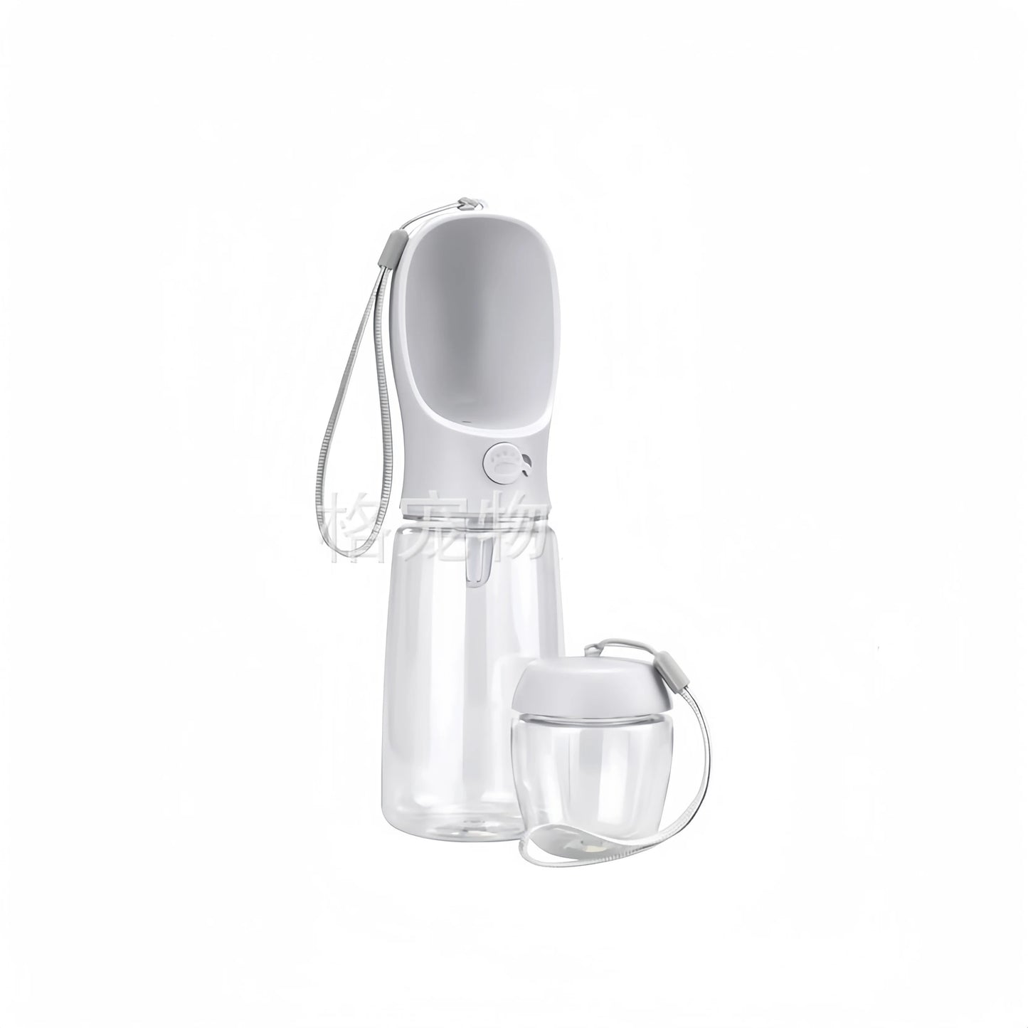 2-in-1 Pet Travel Feeder Bottle
